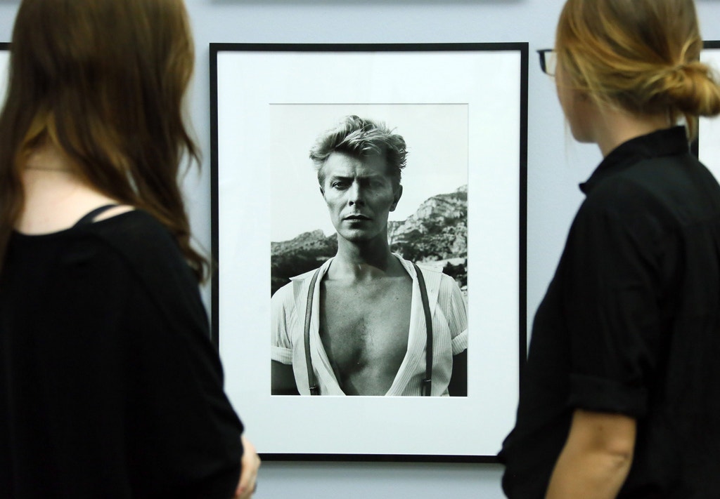  Retrato de David Bowie em Monte Carlo, 1983 