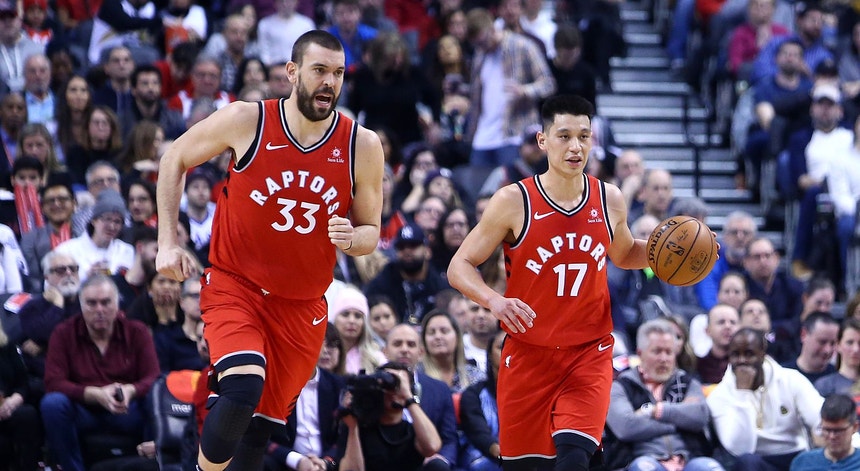 A equipa dos Toronto Raptors a um triunfo da primeira final da NBA
