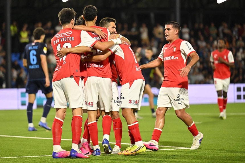 Sporting de Braga vence em casa dos sérvios do Zeleznicar Pancevo