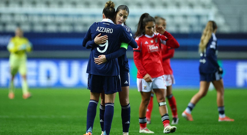 Imagem de Benfica com nova derrota na Champions feminina