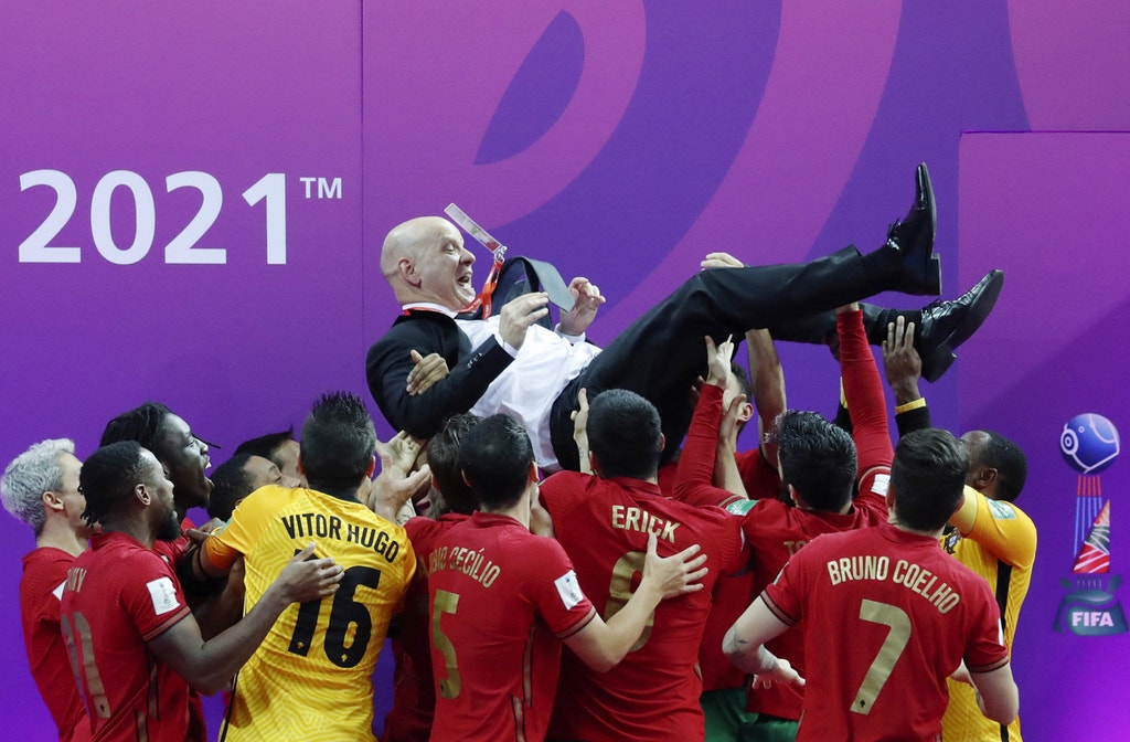 Imagem ilustrativa: Portugal. Campeão mundial de Futsal 2021
