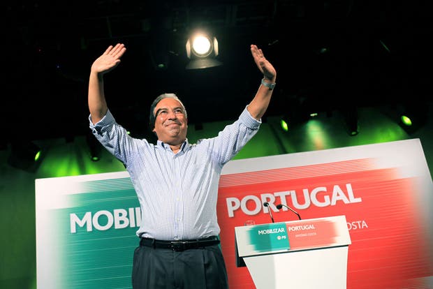 António Costa no Comício de Encerramento, no Porto. Setembro de 2014