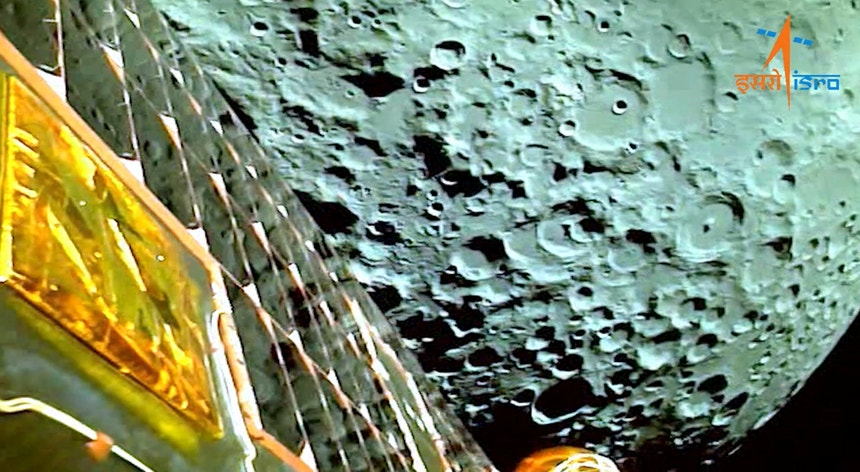 Indiens Mondmission Chandrayaan-3 versucht, am Südpol zu landen