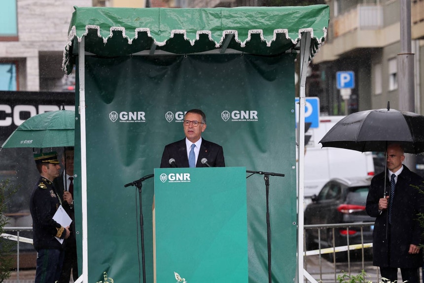 Imagem de 115 anos da GNR. Seguro condena violência contra agentes de segurnça