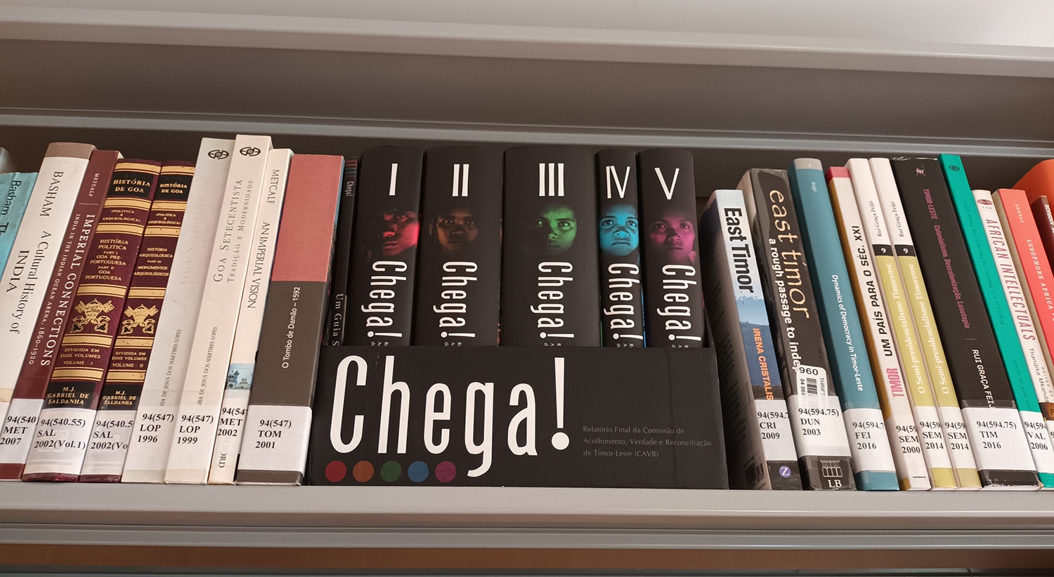  Nos &uacute;ltimos anos tem trabalhado na divulga&ccedil;&atilde;o do projeto Chega! - Relat&oacute;rio Final da Comiss&atilde;o de Acolhimento, Verdade e Reconcilia&ccedil;&atilde;o de Timor Leste. 