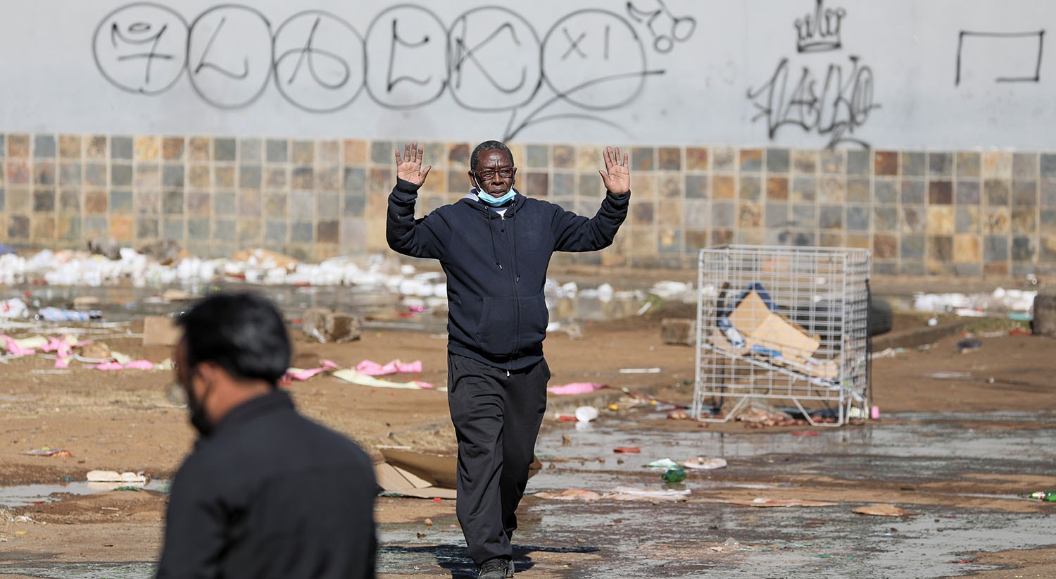  Em Soweto | Foto: Sumaya Hisham/Reuters 
