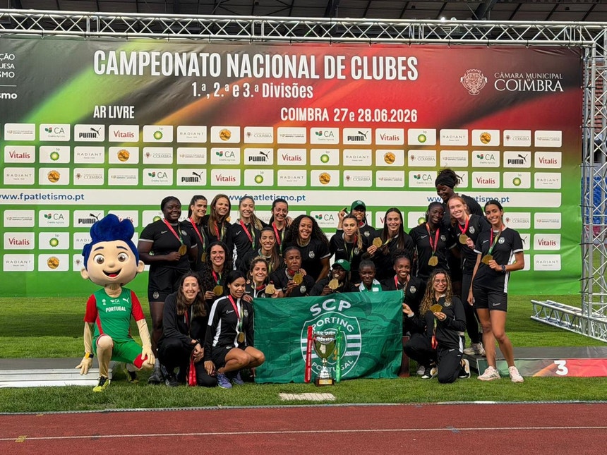 Sporting feliz com domínio, Benfica lamenta erros nos Nacionais de clubes ao ar livre