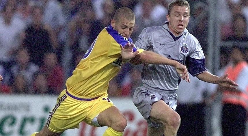 Soderstrom, à direita na foto, quando jogava no FC Porto atribui favoritismo ao Sp. Braga no jogo com o AIK
