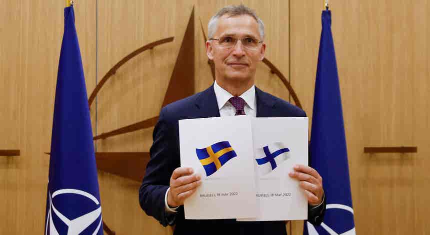 Falha consenso em reunião de diplomatas sobre adesão da Finlândia e Suécia