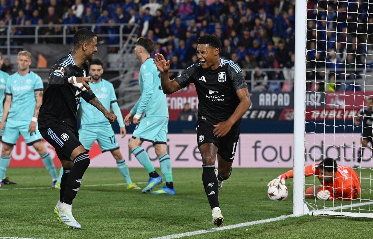 Aston Villa e Friburgo mais perto das meias-finais da Liga Europa