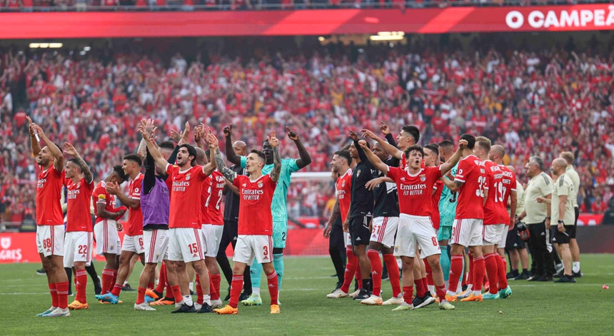 O Benfica foi um campeão nacional incontestado
