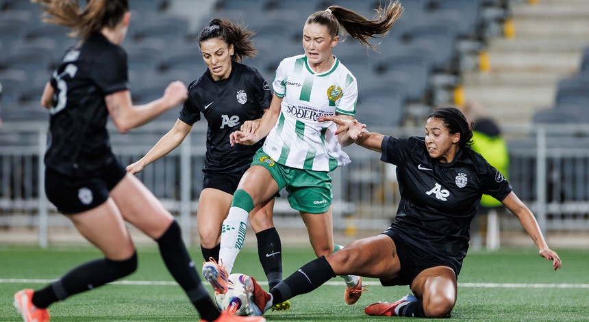 Imagem de Hammarby afasta Sporting da Taça da Europa feminina