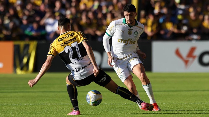 O Palmeiras foi ganhar ao terreno do Criciúma
