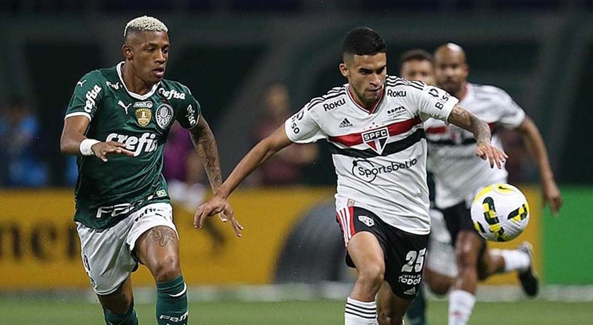 O Palmeiras voltou a ser surpreendido pelo São Paulo
