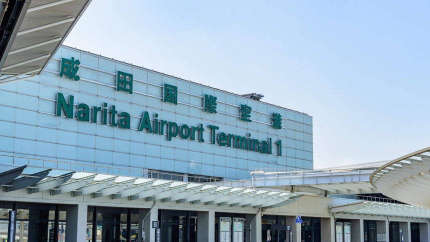 No aeroporto de Narita viveram-se momentos de tensão
