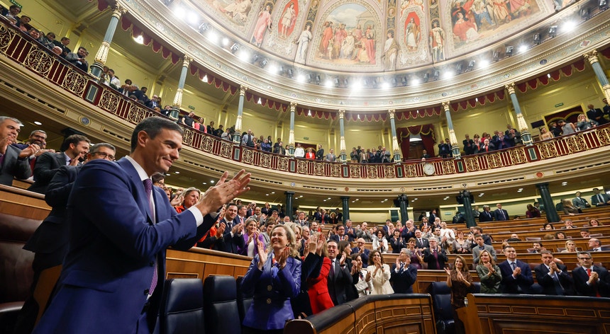 inauguración.  Pedro Sánchez es reelegido presidente del Gobierno de España