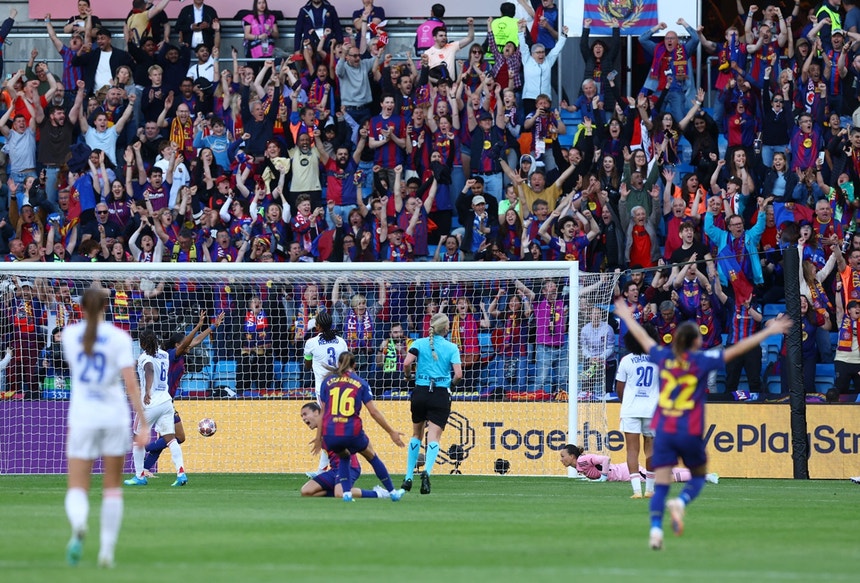 LC feminina final - Barcelona - Lyon