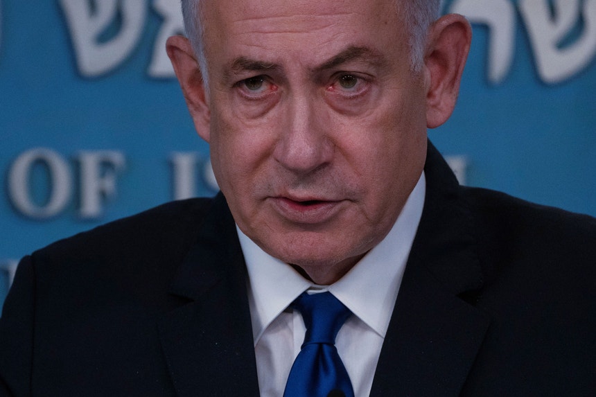 Benjamin Netanyahu, primeiro-ministro de Israel
