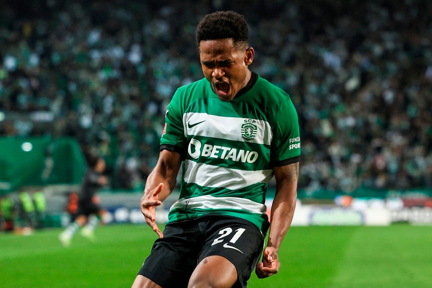 Imagem de Geny Catamo no regresso aos treinos do Sporting em Alcochete