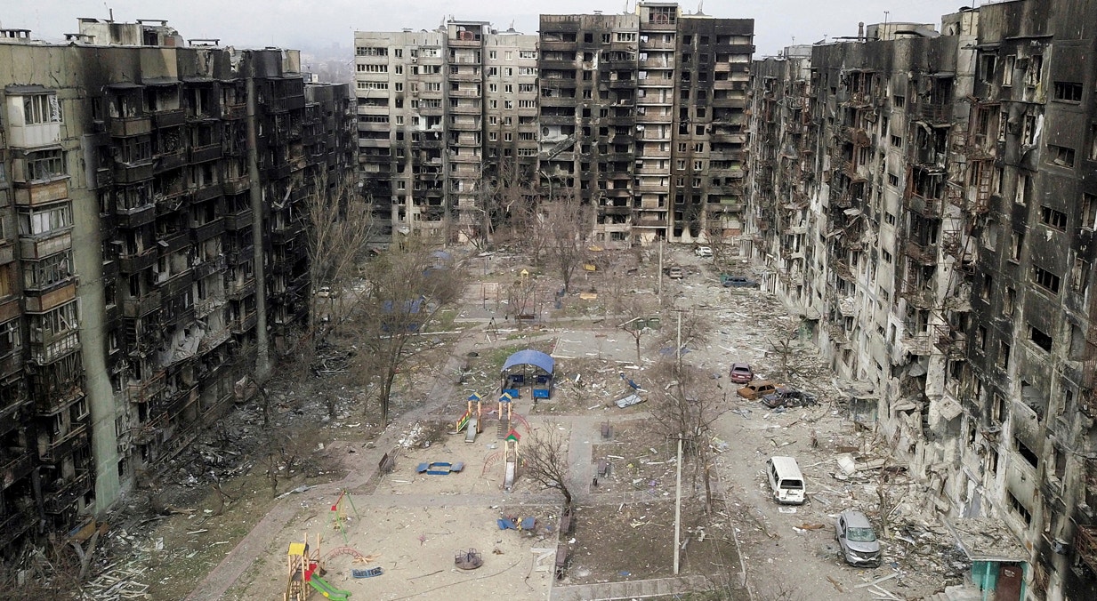  Bombardeamentos em Mariupol | Pavel Klimov - Reuters 