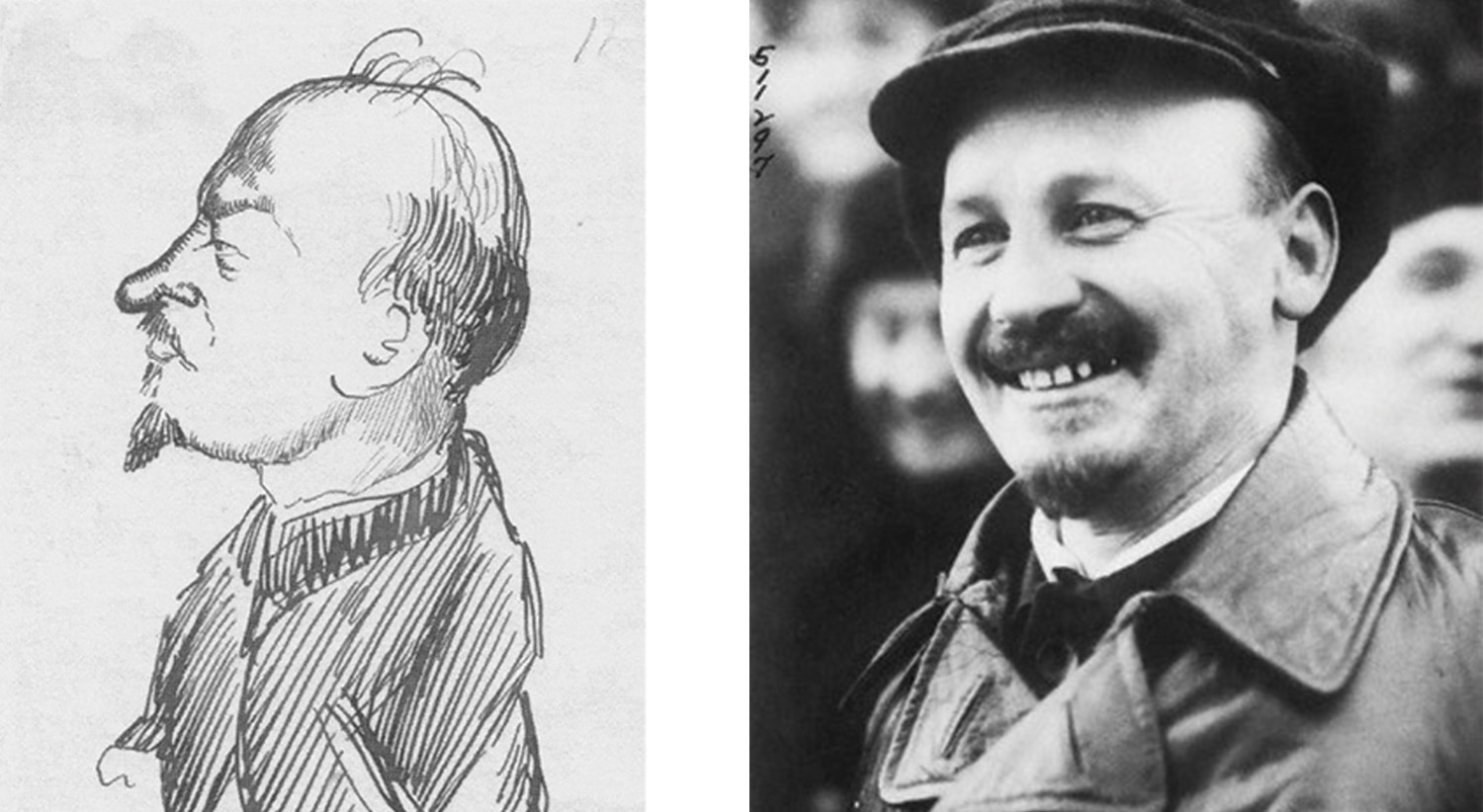  Auto retrato de Bukharin em fevereiro de 1927 