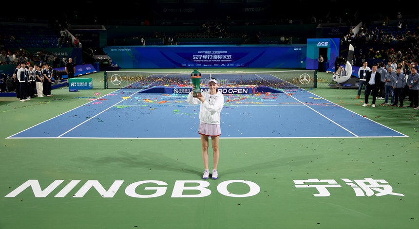 Imagem de Rybakina arrebata torneio de Ningbo