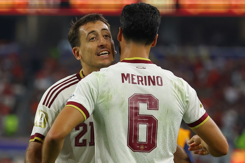 Imprensa desportiva espanhola promove Merino a herói