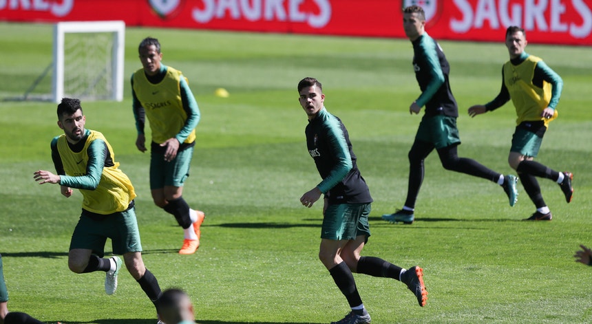 A seleção portuguesa começa a correr para o Mundial da Rússia
