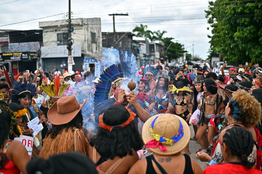 COP30. Milhares de ativistas e indígenas saíram à rua pelo clima