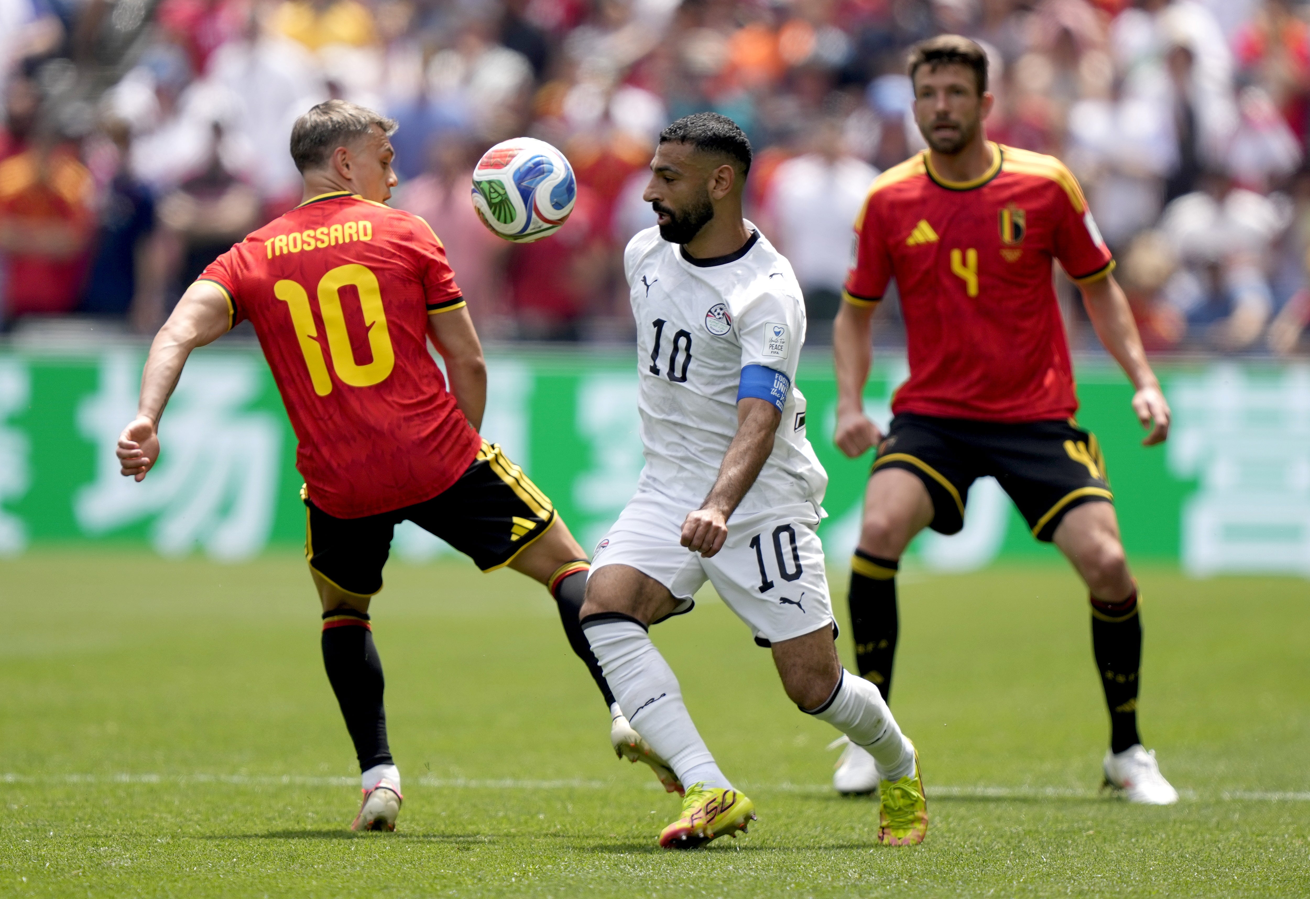 B�lgica arranca com empate frente ao Egito