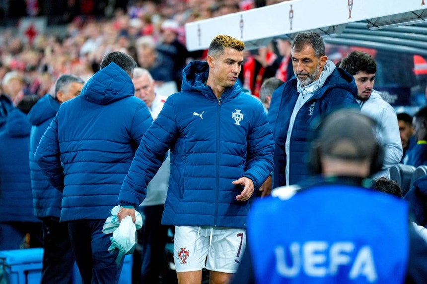 Decisão da FPF. Cristiano Ronaldo com suspensão preventiva