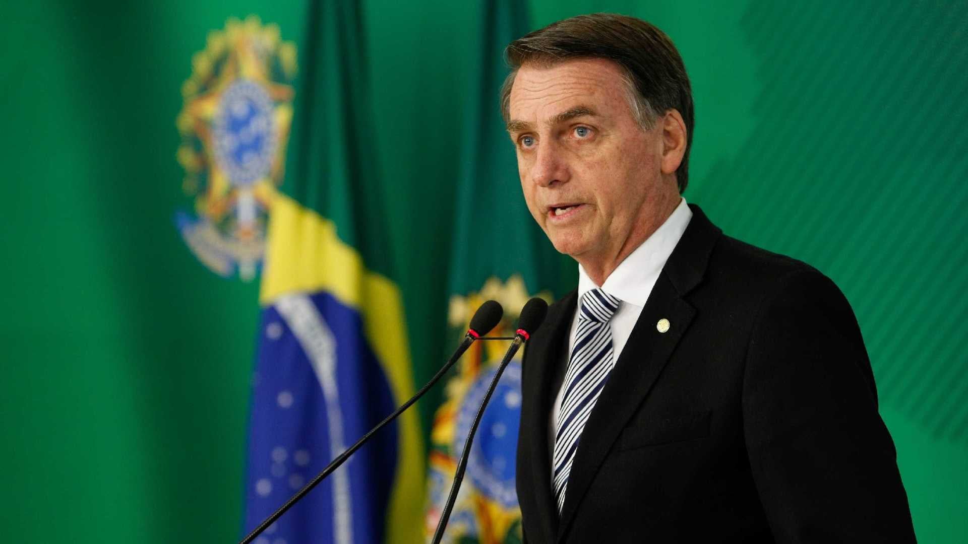 Bolsonaro ao lado de Trump para explora��o da Amaz�nia