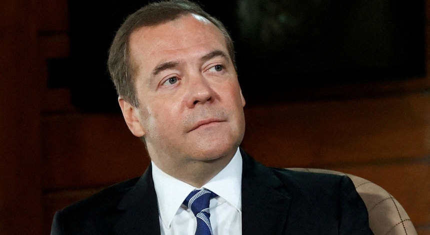 Dmitry Medvedev, vice-presidente do poderoso Conselho de Segurança da Rússia
