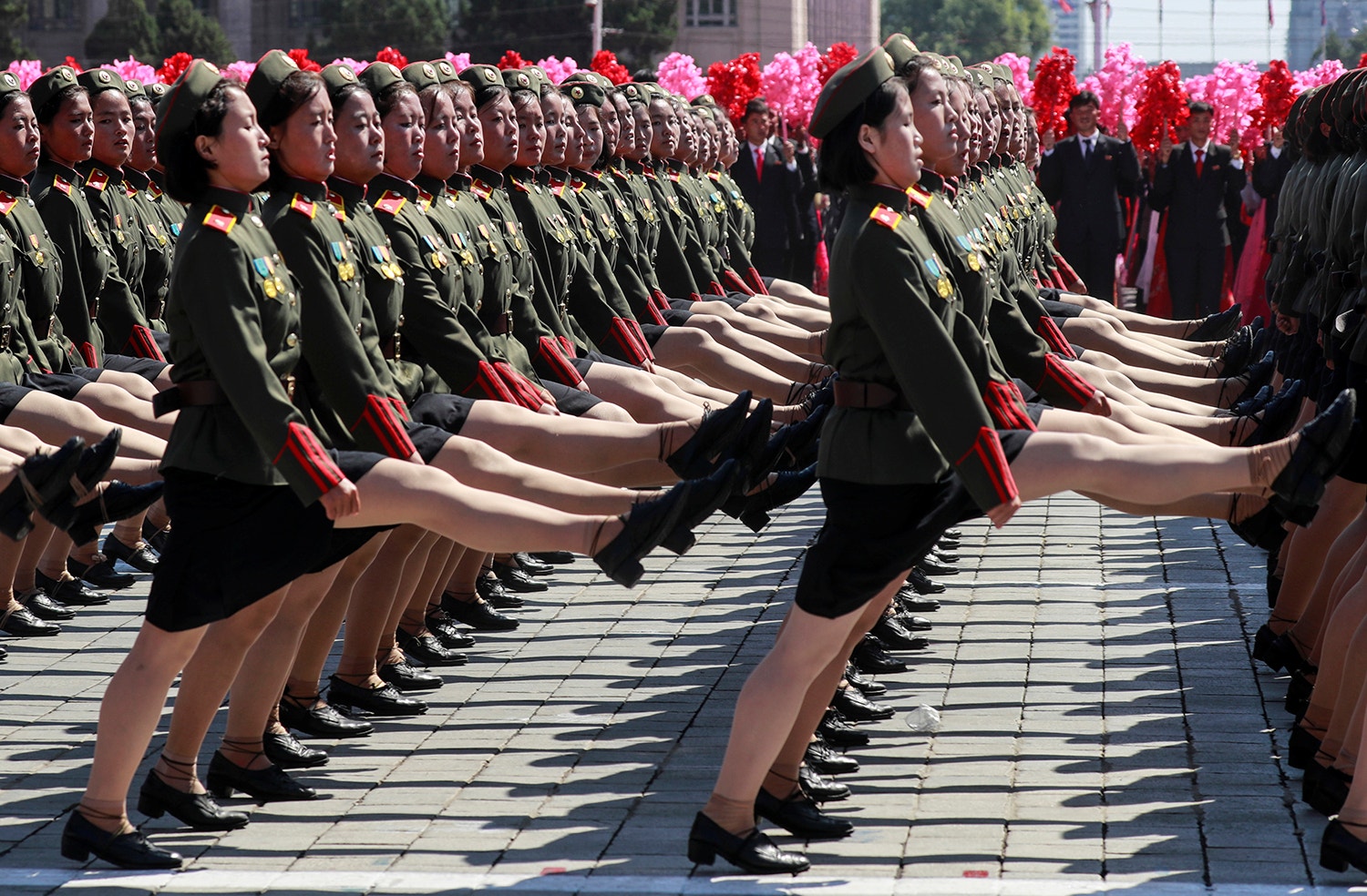  Parada militar em comemora&ccedil;&atilde;o dos 70 anos da funda&ccedil;&atilde;o da Coreia do Norte /Danish Siddiqui - Reuters 