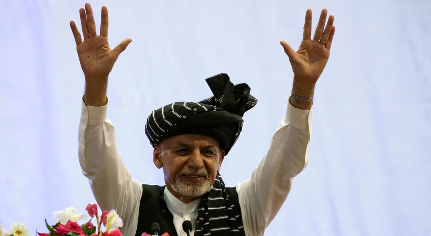 Presidente do Afeganistão, Ashraf Ghani
