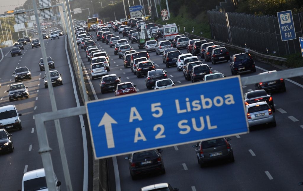 Má qualidade do ar subsiste nas zonas de maior tráfego rodoviário