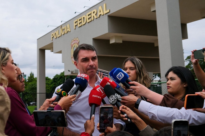 Imagem ilustrativa: Sondagem aponta para empate técnico entre Lula da Silva e Flávio Bolsonaro nas