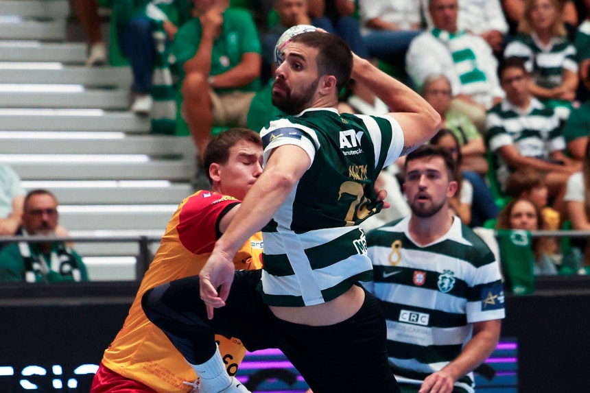 Imagem de Sporting começa Champions de andebol a vencer em casa dinamarqueses do GOG