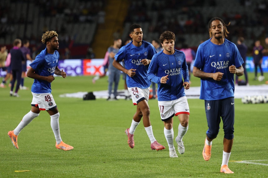João Neves e Fabián Ruiz de volta aos treinos do PSG