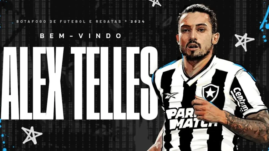 Alex Telles vai vestir a camisola do "fogão"
