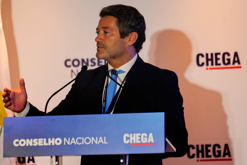 Ventura recandidato à presidência do Chega