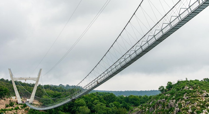 A "516 Arouca" considerada a maior ponte pedonal suspensa do mundo 
