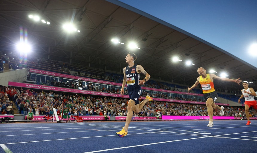 Atletismo/Europeus. Norueguês Jakob Ingebrigtsen regressa para o `tri` nos 5.000 metros