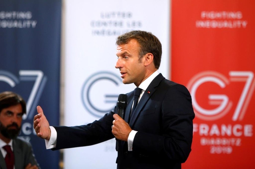 Macron Apela A Mobilizacao De Todas As Potencias Para Ajudar Brasil