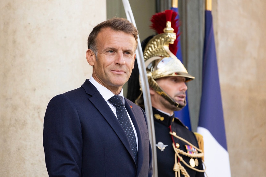 Imagem ilustrativa: Macron chama lideranças ao Eliseu