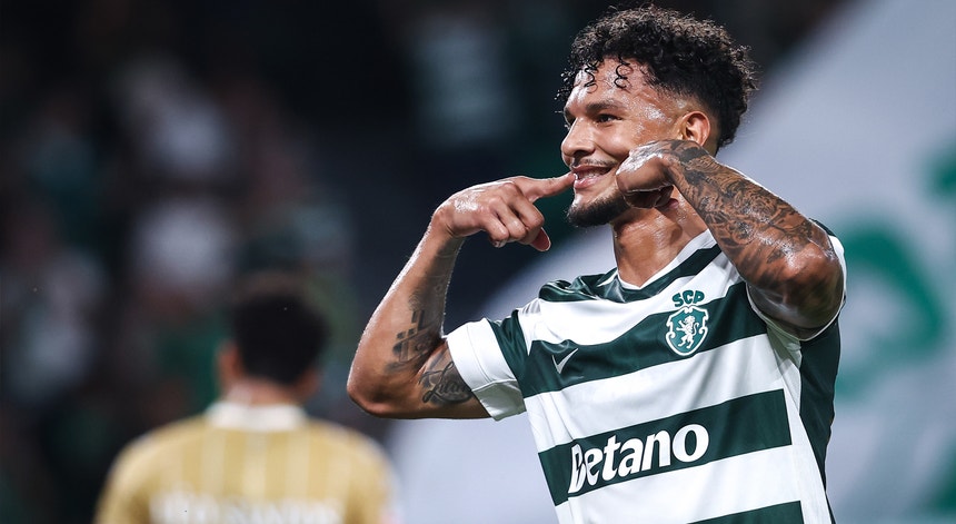 Sporting ganhou e Suárez sorriu