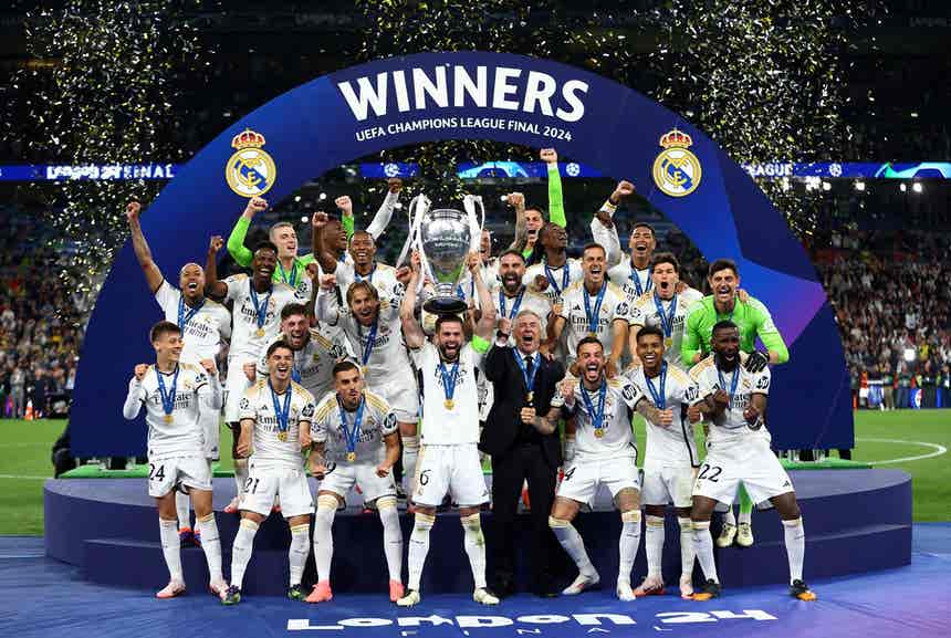 E vo 15. Real Madrid conquista mais uma Liga dos Campees