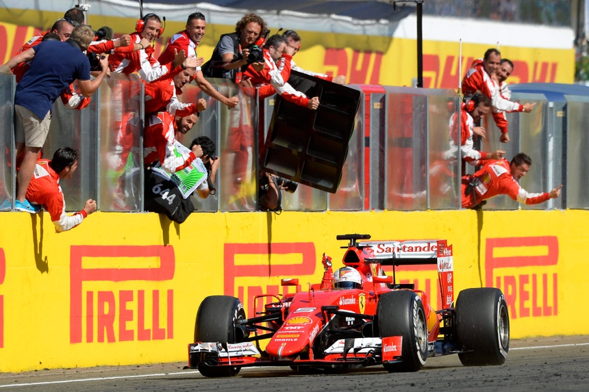 Vettel alcançou Ayrton Senna no número de vitórias obtidas 

