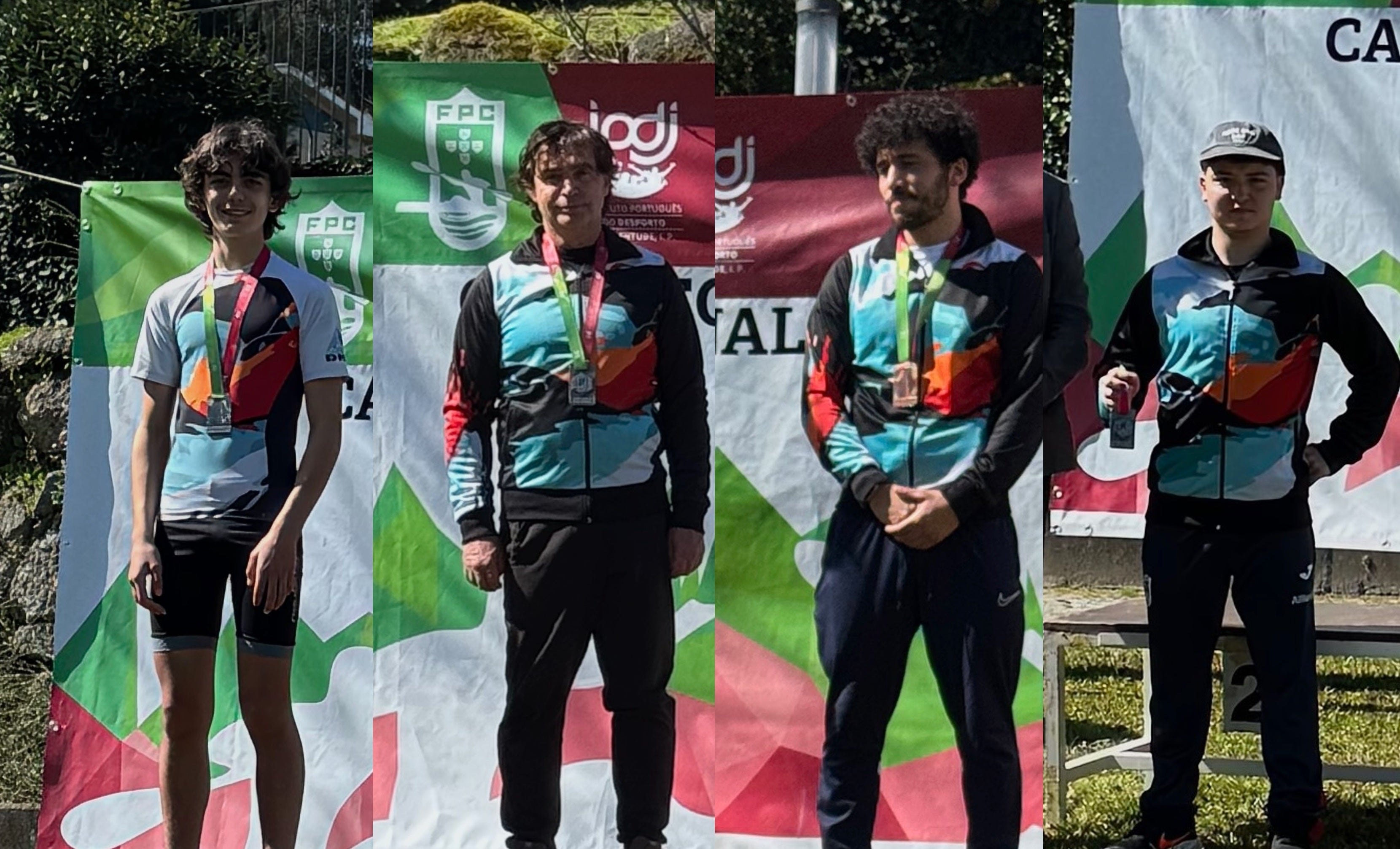 Daniel Querales e Américo Castro Vice-Campeões Nacionais de Slalom