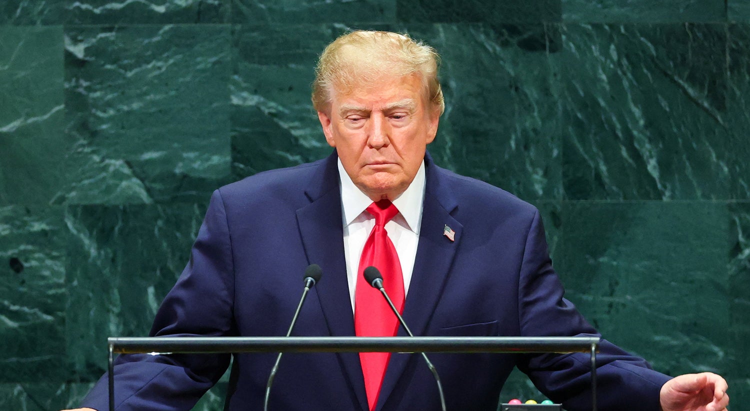 "Somos os melhores". Trump nas Na��es Unidas com elogio da superioridade americana